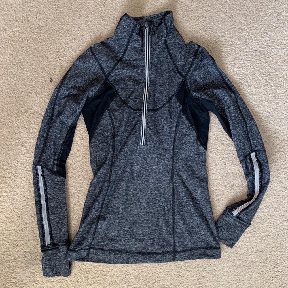 Lululemon half zip rulu long sleeve size 6